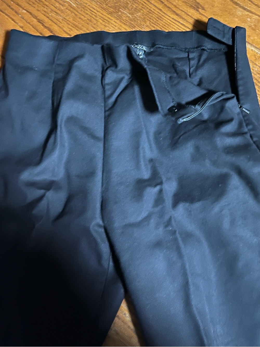 Black Dress Pants - Classic Straight Leg